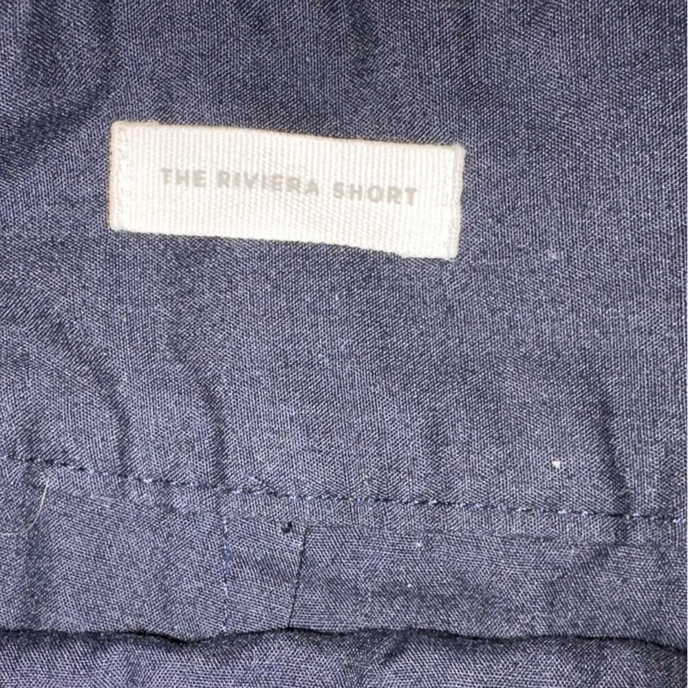 LOFT Riviera Navy Lace Scalloped Shorts Size 4 Feminine - Picture 3 of 6